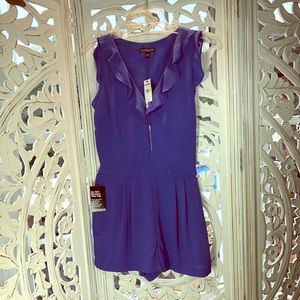 EXPRESS New With Tags Purple shorts jumpsuit